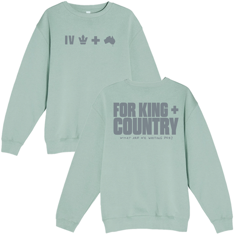 For king and country on sale sweatshirt