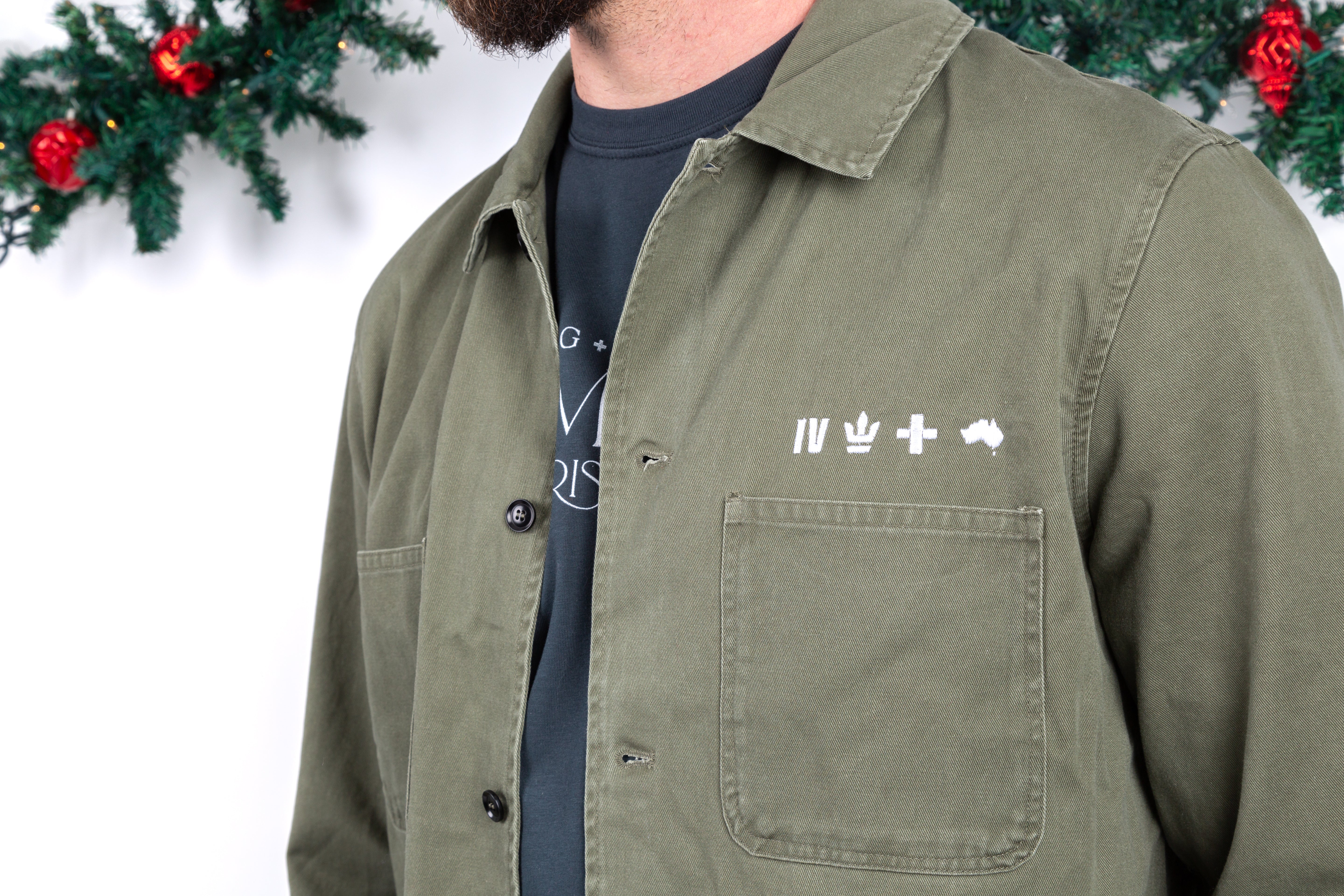 Embroidered Symbols Adventure Jacket