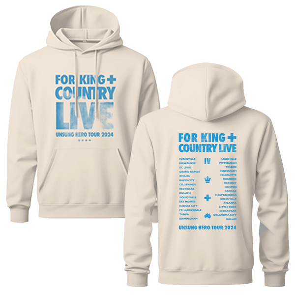 For king and country hoodie on sale