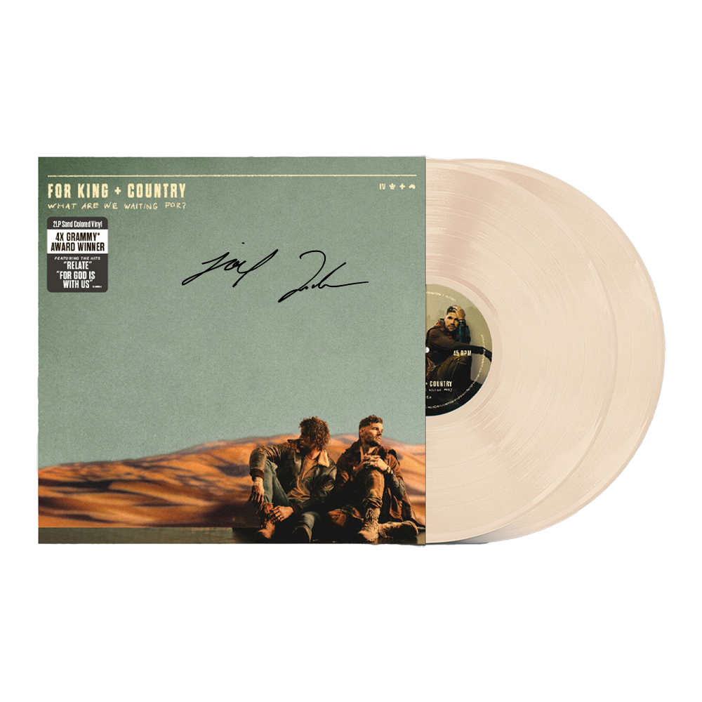 What Are We Waiting For? Vinyl - Exclusive Bone Color + Autographed